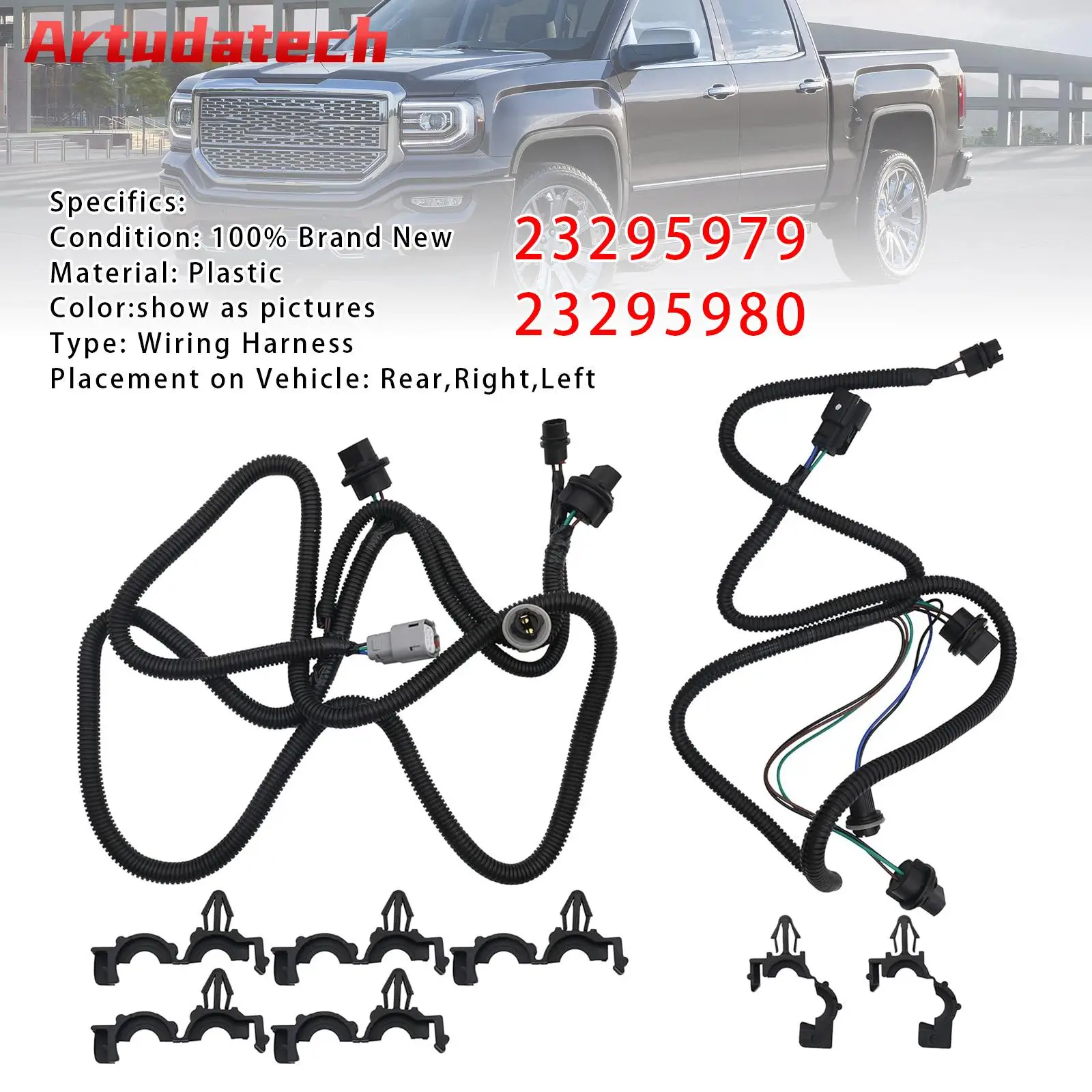 artudatech-2pcs-l-r-tail-lamp-light-wiring-harness-for-gmc-sierra-1500-2016-2017-2018-2019-car-accessories