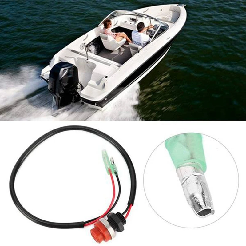 

Universal Boat Outboard Engine Motor Start Kill Switch Keyless Push Button , Applicable To All For Yamaha Ships