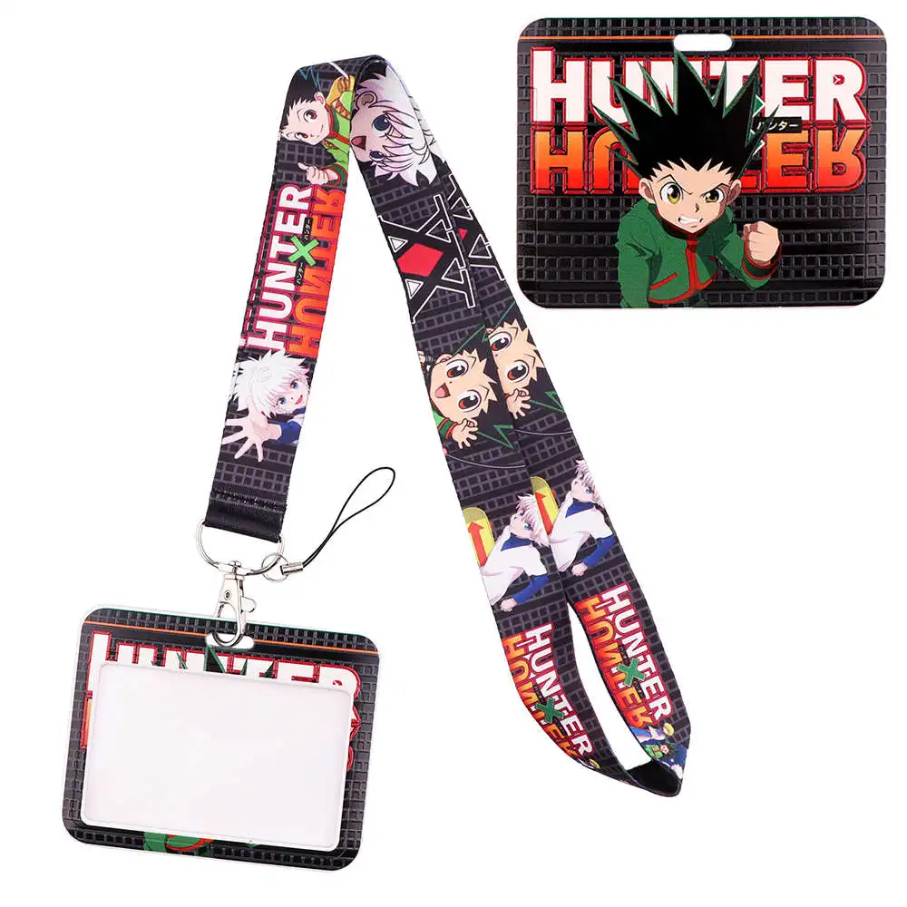 Anime Killer Neck Strap Lanyard para Chaves, Chaveiro, Titular do Crachá, ID, Cartão de Crédito, Pendure Rope, Telefone Charme, Acessórios