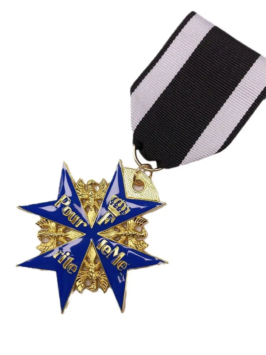 Spilla a croce in metallo Droppper, distintivo di medaglia patriottica sovietica personalizzato, all\'ingrosso