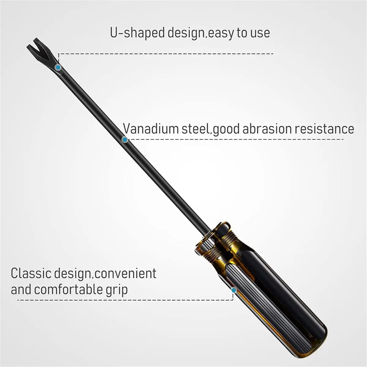 Best sales 2026 Upholstery Staple Remover Tool, 3-Pack Tack Lifter Screwdriver for Furniture, Yellow and Black