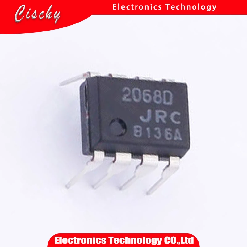 10pcs JRC2068D DIP8 2068D DIP NJM2068D 2068 new and original IC