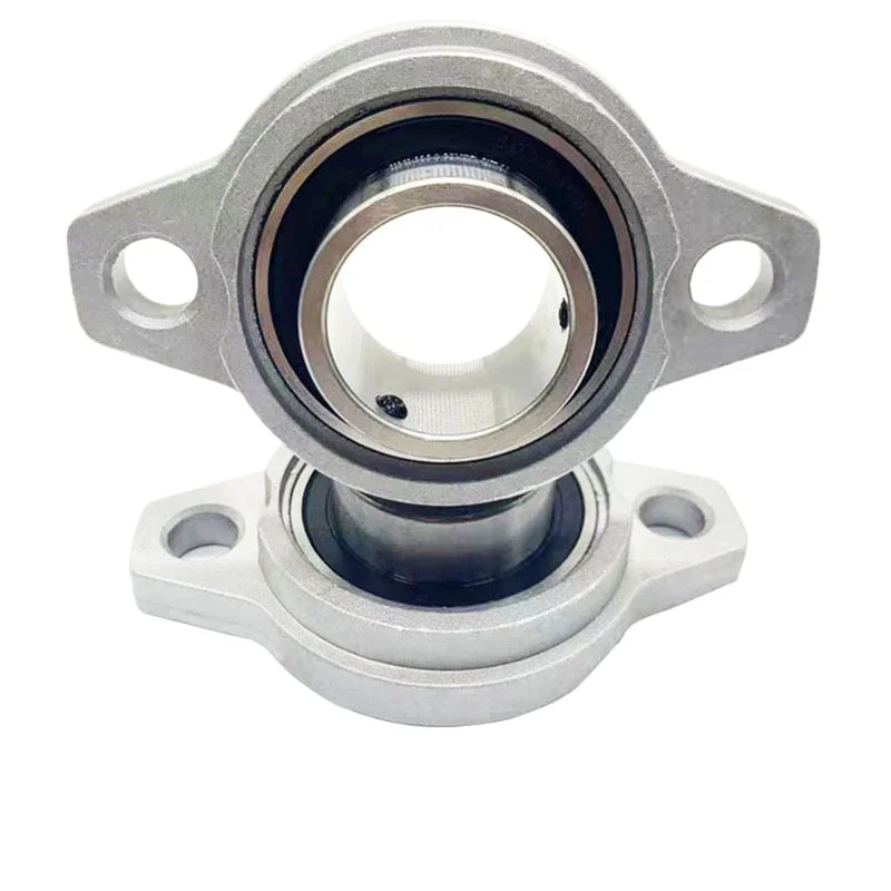 2/4 قطعة سبائك الزنك تحمل الإسكان مع مقعد KFL08 KFL000 FL001FL002 FL003 FL004 FL005 FL006 FL007 تتحمل القطر 8/10/15/20/30 مللي متر #3