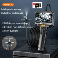 360 Degree Steering Industrial Endoscopy Camera Dual Camera 5 \