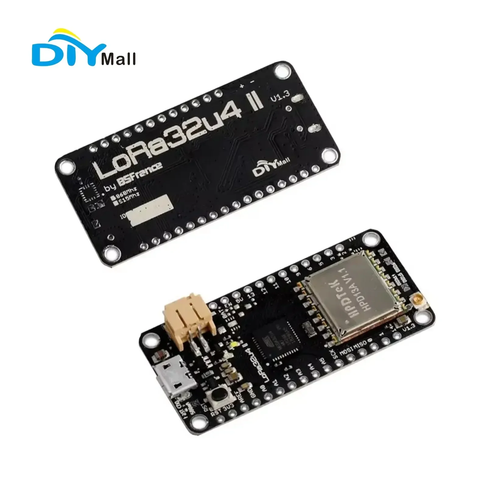 บอร์ดพัฒนา LoRa32u4 II พร้อมโมดูล SX1276 HPD13 868/915MHz Dual Band IoT Transceiver