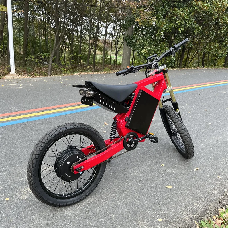 

High Power CS20 3000W 5000W Electric Dirt Bike Mountain Bicycle Fat Tire Fast Speed Ebike