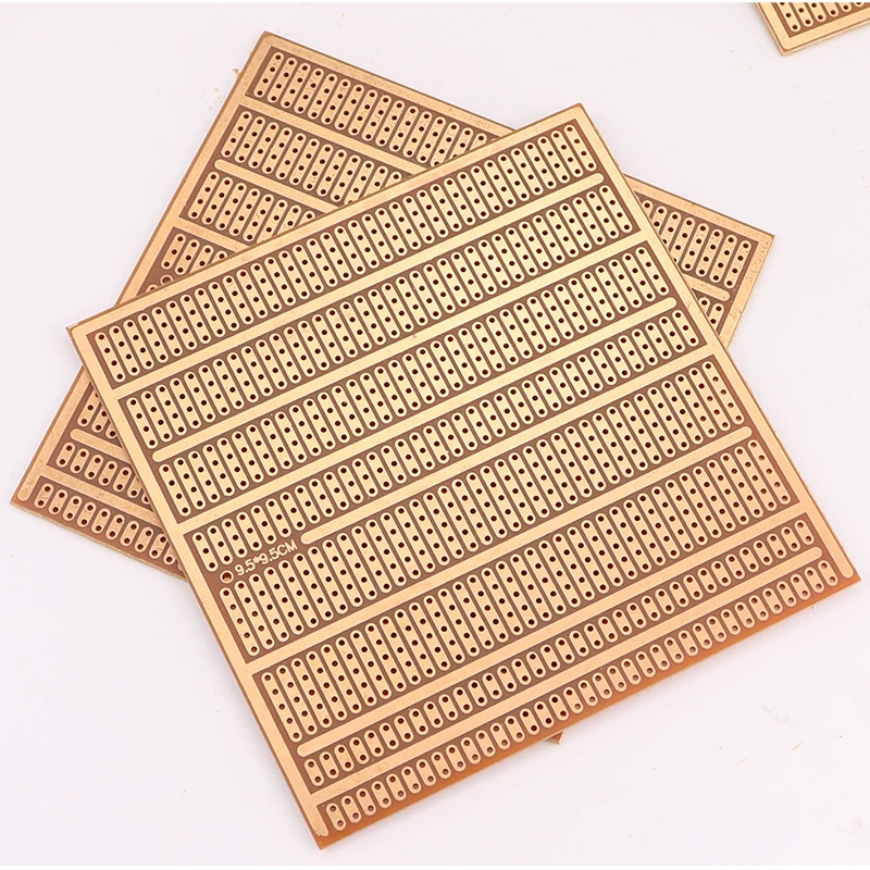 5Pcs 9.5*9.5CM DIY Prototype Paper PCB Universal Experimental Matrix Circuit Board Two Three Four Five Holes 9.5x9.5CM