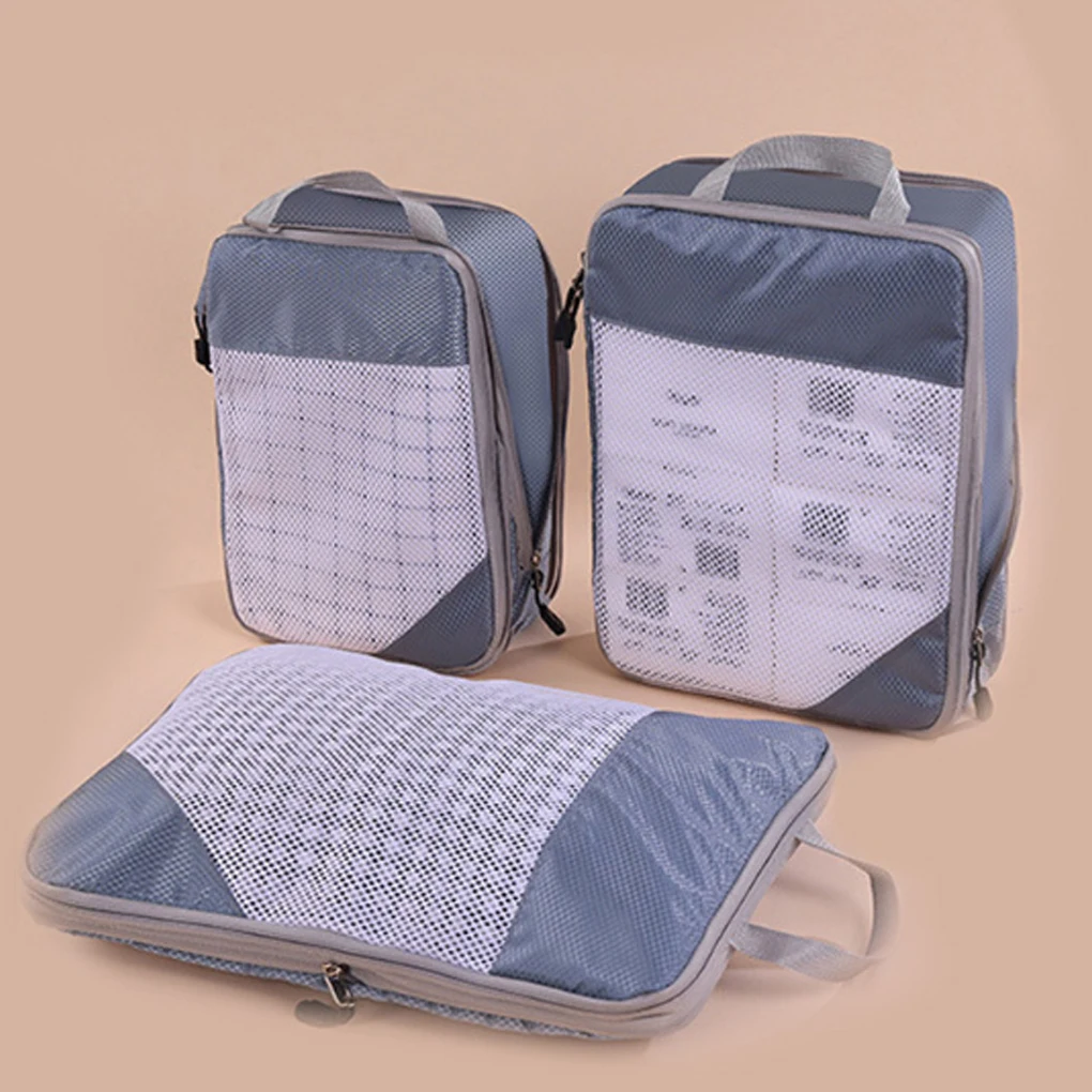 3 предмета, компрессионный куб – обзор и цена Travel Accessories Packing Cubes