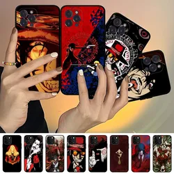 Alucard Hellsing Anime Phone Case For IPhone 15 14 13 12 Mini 11 Pro XS Max X XR SE 6 7 8 Plus Soft Silicone Cover