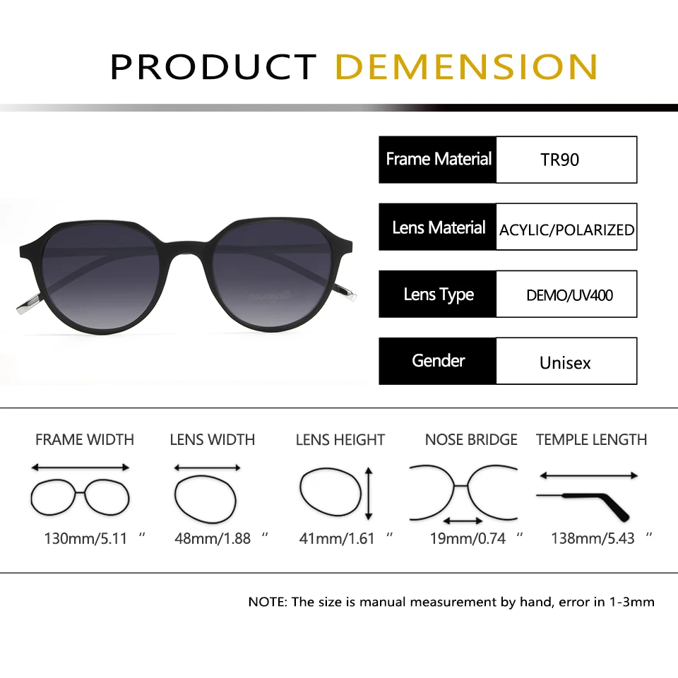 Designer TR90 Geometric Frame Glasses With Oval Magnetic Clip On Sunglasses Polarized Men Women Optical Eyewear Oculos De Grau
