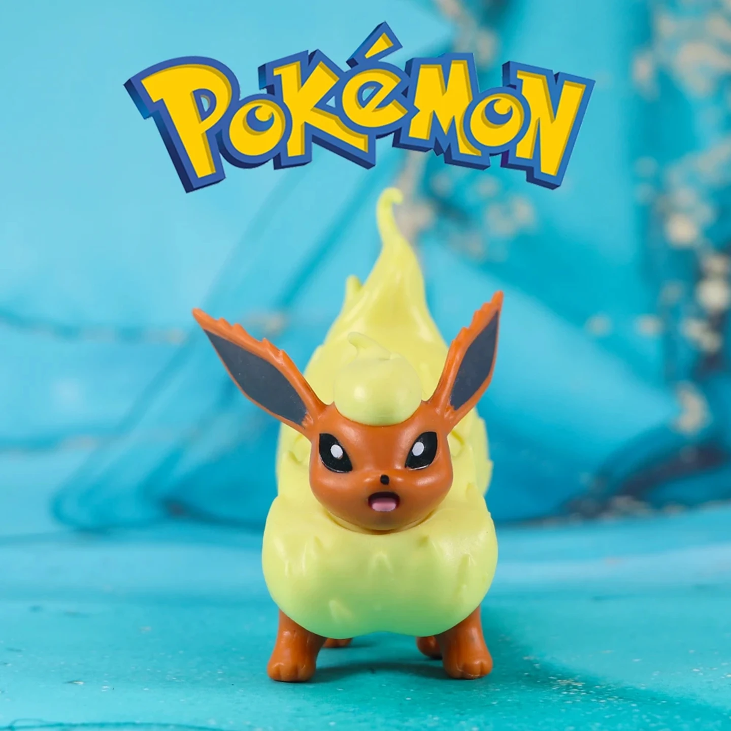 WCT US Authentic Loose Articulated Flareon Figure, Pokemon, 6cm, Anime Collectible Toy Ornament Model - view 2