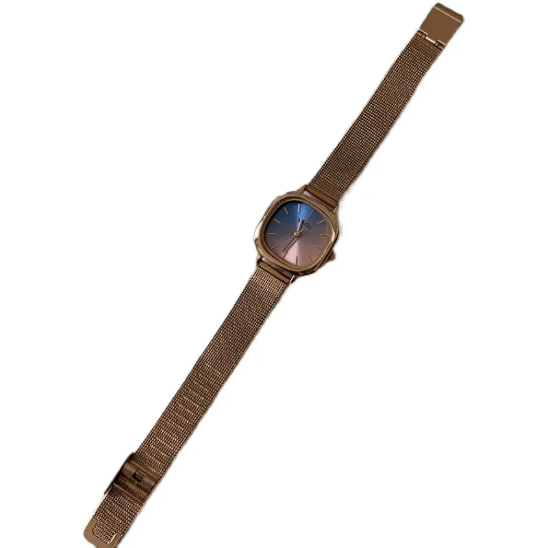 

Light luxury student simple temperament Mori retro small dial small square watch women's watch