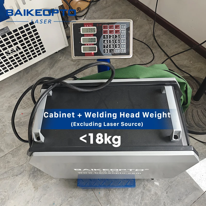 BK-WF1500T Handheld Fiber Laser Welding Machine 5 In 1 Metal Laser Welder Rust Paint Removal Laser Cleaner Laser Cutter For Stai