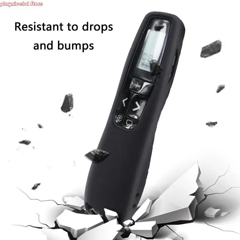 E8BA Antishock Silicone Case para o apresentador R800 Apresentador sem fio Antidust tampa macia aprimorada