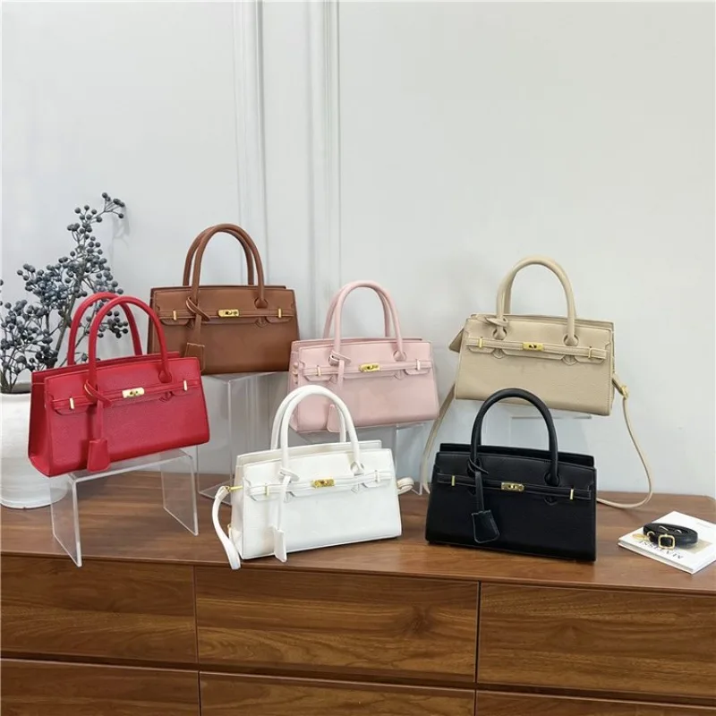 

Классическая женская кожаная сумка через плечо, сумка через плечо для работы, свидания, повседневного наряда