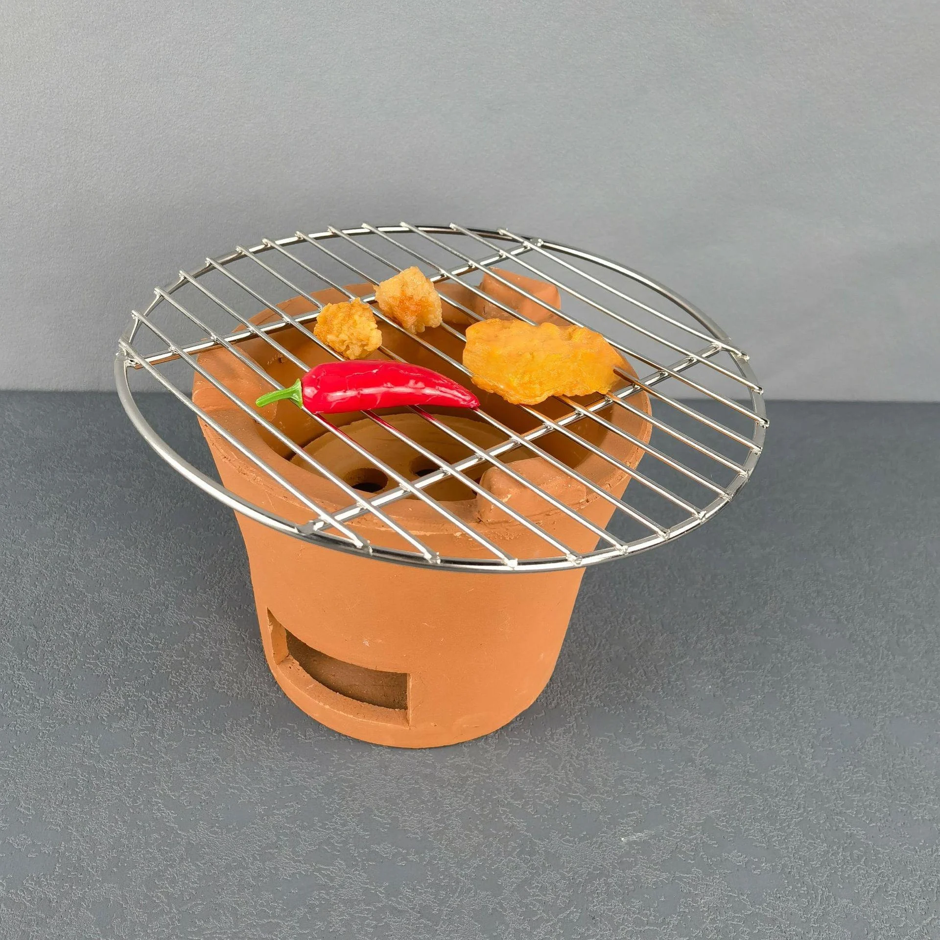 Stainless Steel Woven BBQ Gril - Camping Cooking Utensil Holder 评论和价格