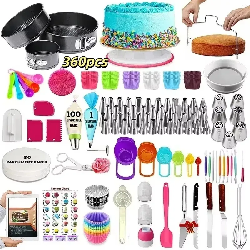 700 Professional Baking Tools Set Fudge Engraving Tools Wholesale Batch Supply Bakery Cake Decoration Kit