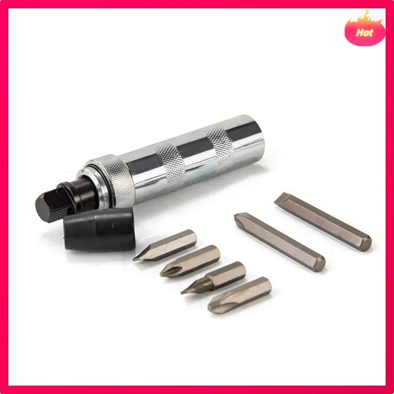 

Impact Screwdriver 7-Piece Screwdriver Socket Nut Tapping Dead Screw Piercing Screwdriver Easy Install