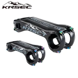 KRSCT Bicycle Stem 3D Forging High Strength Mountain Bike Stem -20 Degree 70/80/90/100mm Length for AM/FR/DH 31.8mm Handlebar