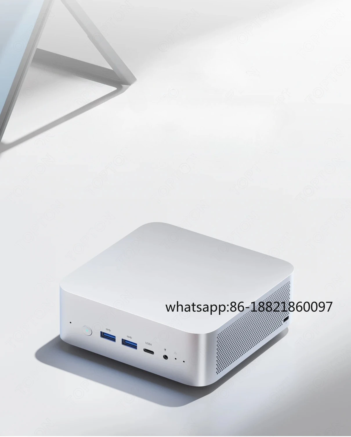 MINISFORUM Mini PCAMD Ryzen AI 9 HX 370 R7 255 OCuLink 2 * USB4 Встроенные двойные динамики Настольный компьютер WiFi7 AI PC