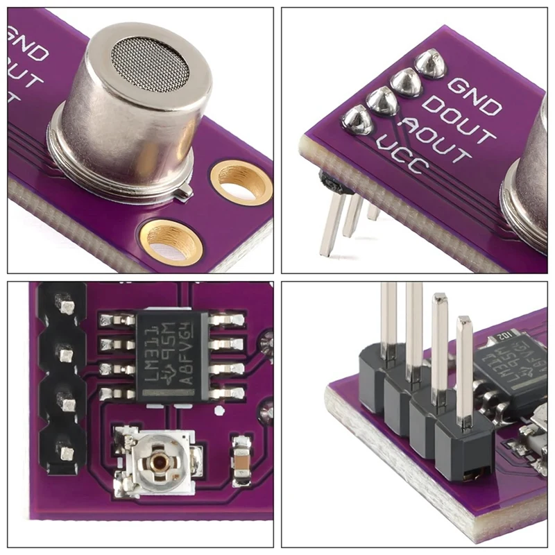 MS1100 Gas Sensor Module, High-Precision TVOC And CO2 Detection, Household And Laboratory Gas Quality Sensing