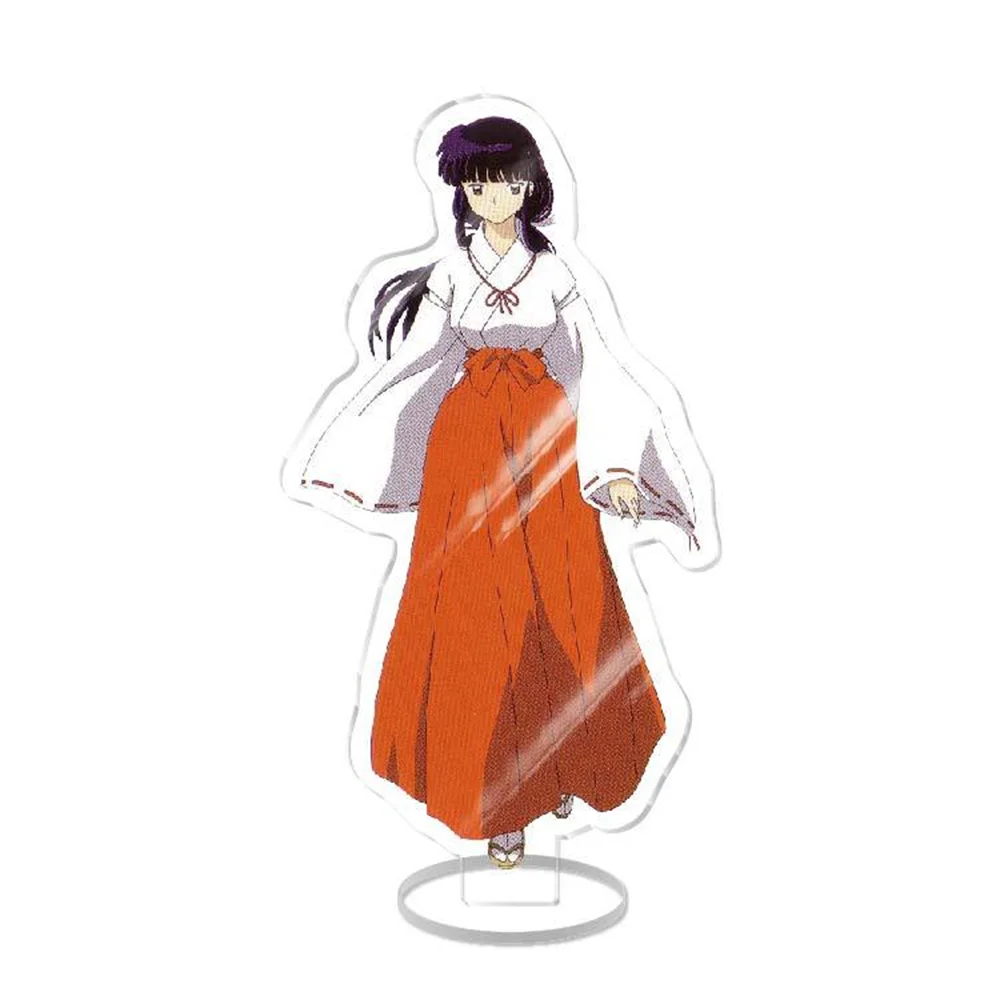 Anime Figure Inuyasha Sesshoumaru Higurashi Kagome Standing  GiftsAcrylic Stand Transparent Hot Selling Model Plate Christmas