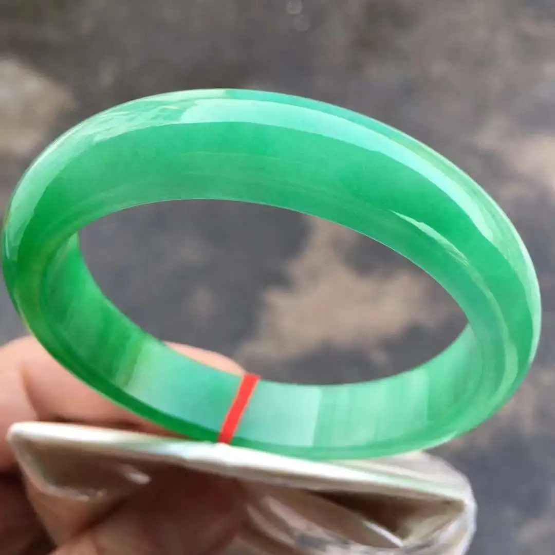 

Natural Myanmar Jadeite Perfect Bangle High Quality Bracelet Accessories Handmade Decoration Crafts AGrade Jade Jewelry