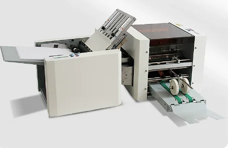 Automatic Paper Folding Machine 4 Folding Plates Z Fold Compact Size Hot Selling in Automatic Paper Processing Equipment