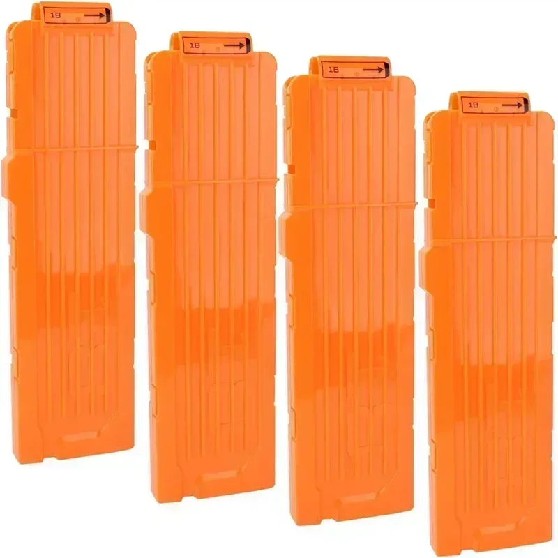 

Магазин для игрушечного дартс-пистолета Ww18-Darts, быстрозаряжаемый, для мягких пуль, 1/4 шт., оранжевый