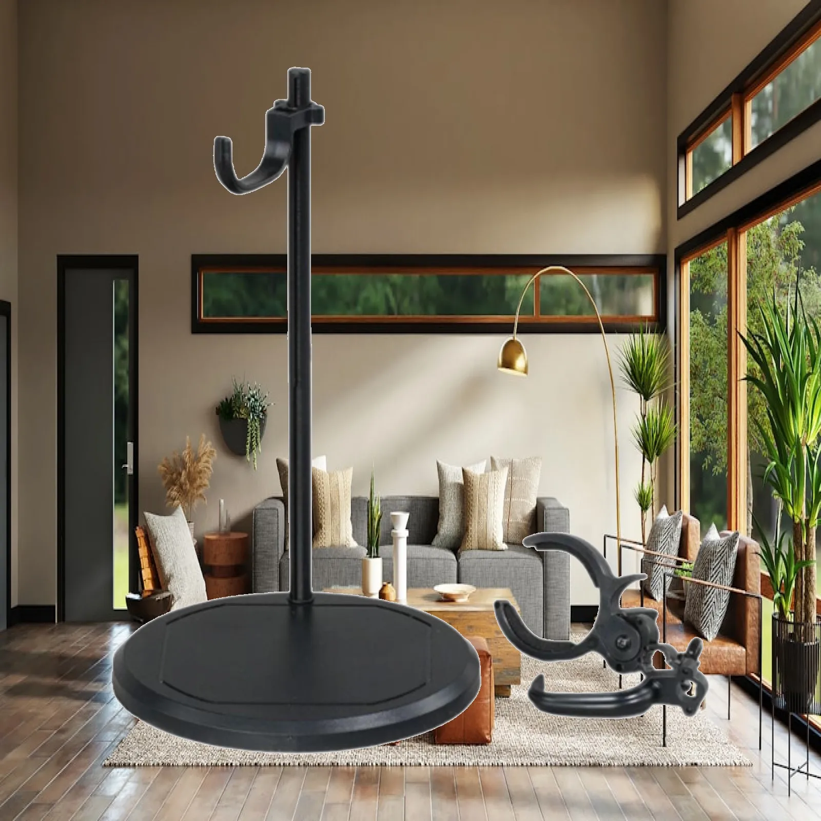 1/6 Action Figures Doll Stand Multifunctional Stable Base Height Adjustable Doll Display Holder Doll Model Support Stand
