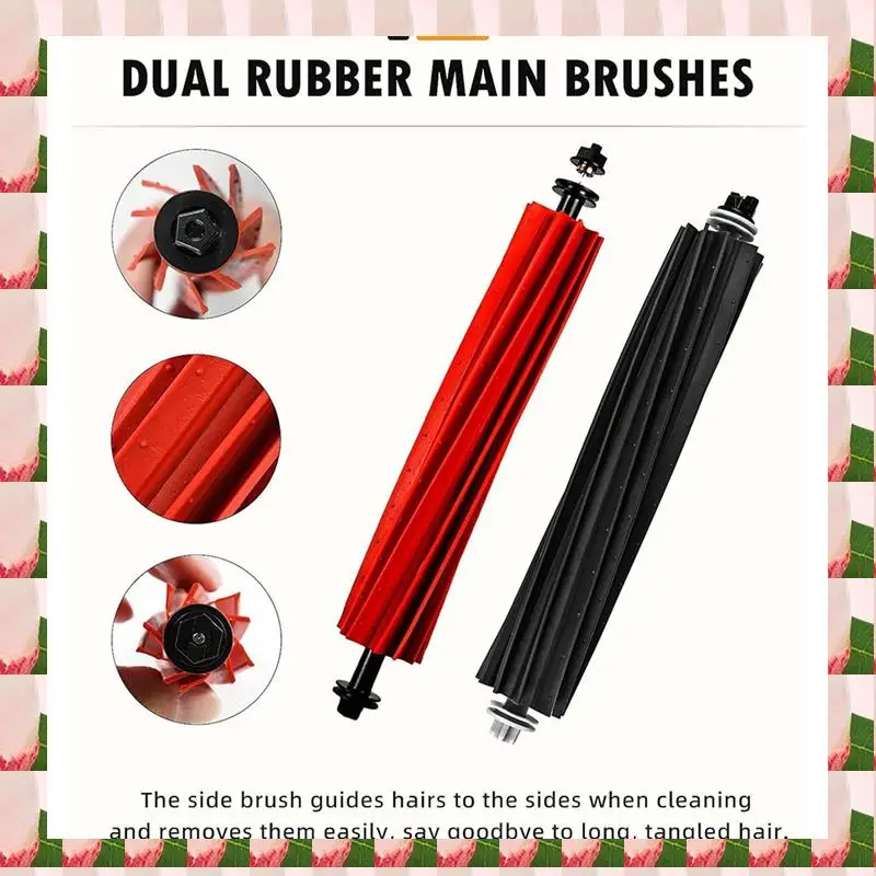 

A57I For Roborock Q8 Max /Q8 Max+ Robot Vacuum Cleaner Main Side Brush HEPA Filter Mop Cloths Rags Dust Bag Spare Parts