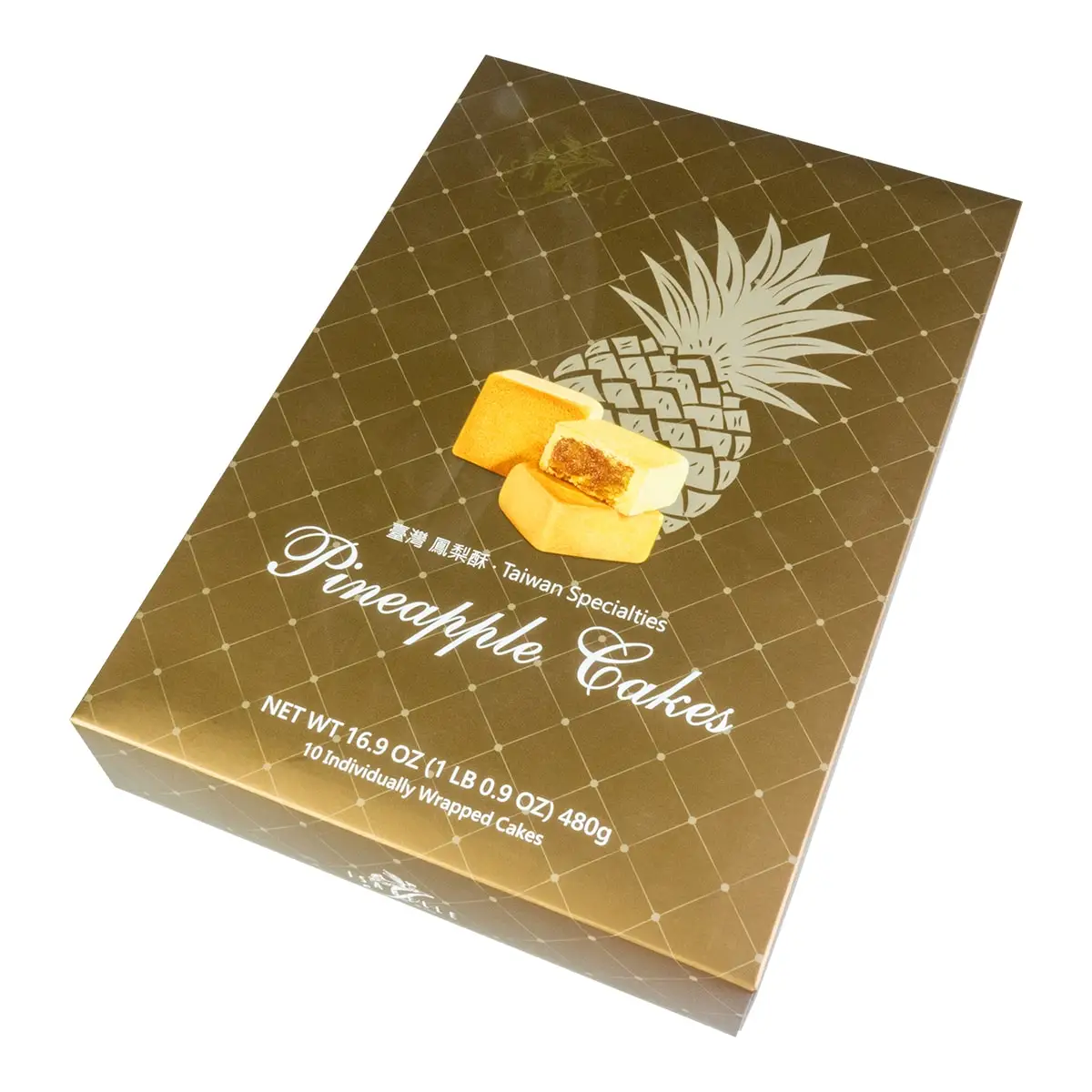 [6 Packs] ISABELLE Taiwan Pineapple Cakes - Authentic Taiwanese Delicacy, 16.9oz Each, Perfect Gift & Snack