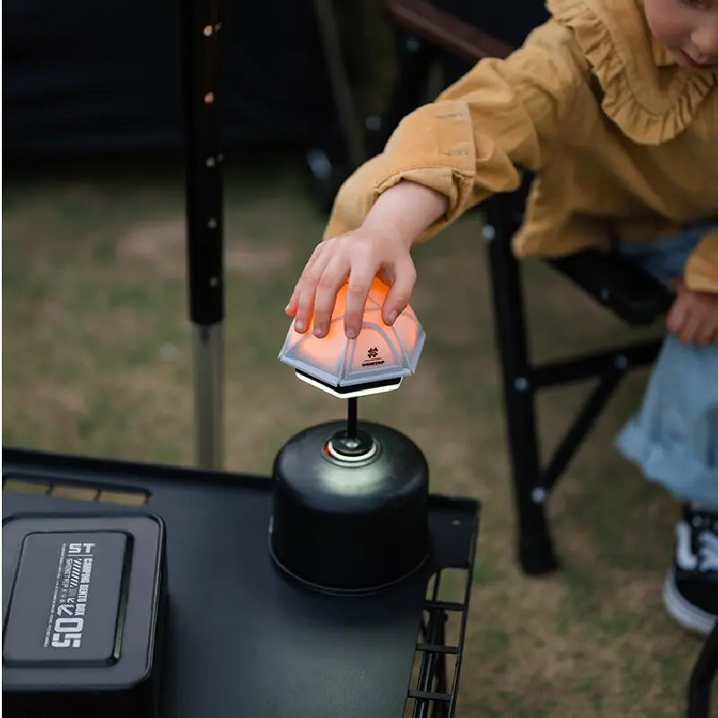 Shine Trip New Design Outdoor 05 Series Tent Light Stepless Dimming Remote Camping Atmosphere Lamp Creative Gift Touch Light