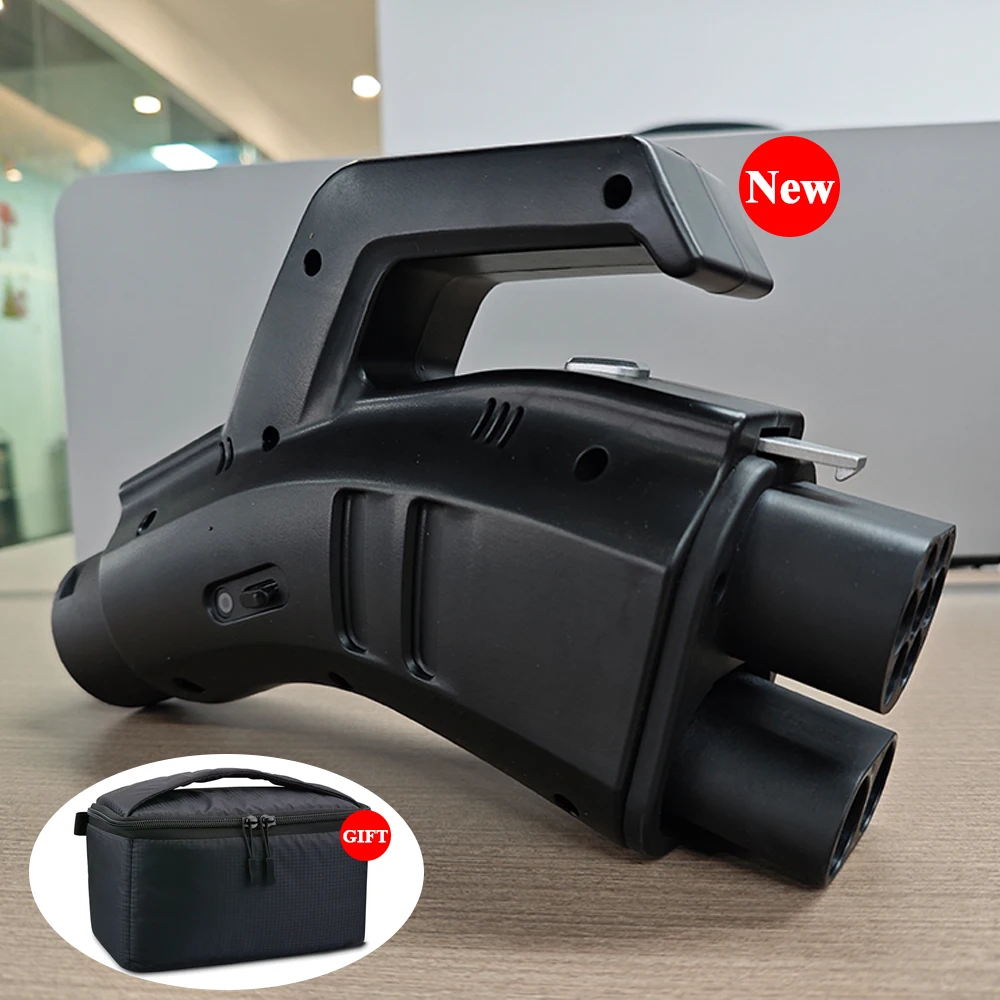 Electric vehicle DC Fast charging CCS2 To GBT  EV Charger Adapter 250A 1000V IP54 for Chinese GBT EVS CCS2 Super Charger to GBT