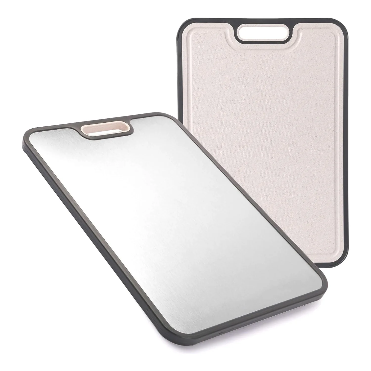 

Кухонная разделочная доска Титановые разделочные доски Двусторонняя стальная разделочная доска Несколько стилей снежинок и ромбовидных узоров