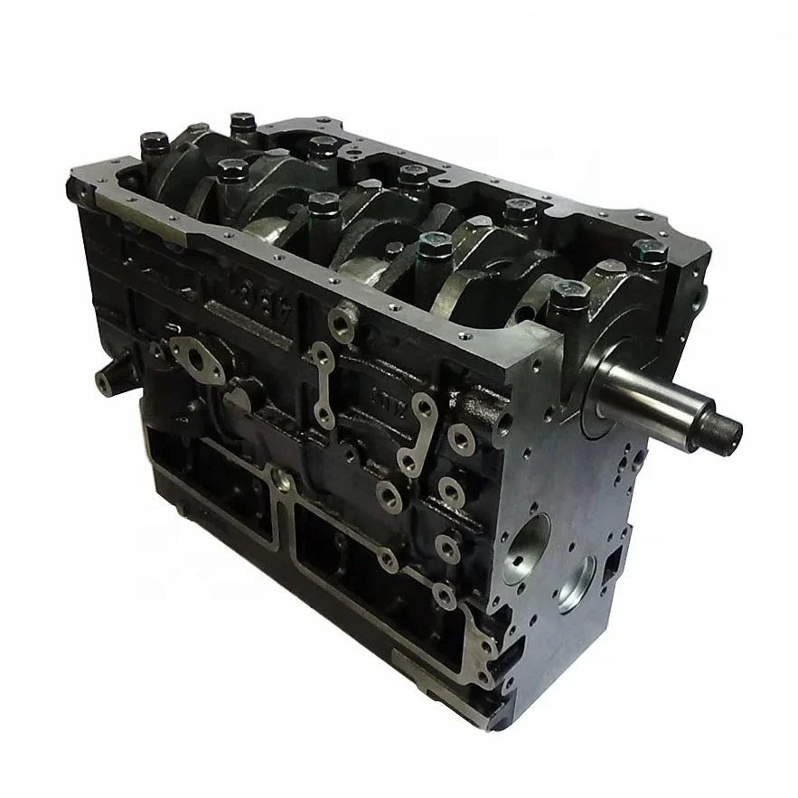 Factory supply isuzu diesel motor 4BG1-Z 4BG1 4BG1T cylinder block assembly for Hitachi ZAX120 Kobelco SK120  short