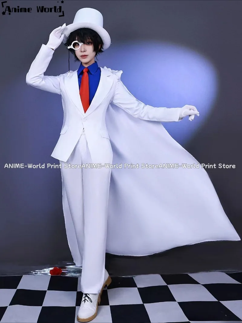 Kuroba Kaito Cosplay Costume Carnival Uniform Anime Halloween Costumes for Fans Game Role Play Full Set Outfit for Cosplay Love