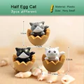 3pcs Egg Cat Mix