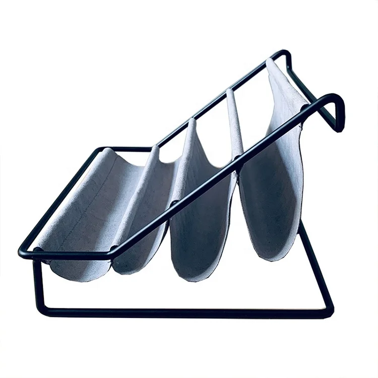 

910-HoT 5 Tier Household Items Bedroom Desktop Storage Rack Jewelry Glasses Key Holder Cloth Microfiber Metal Desk Organizer