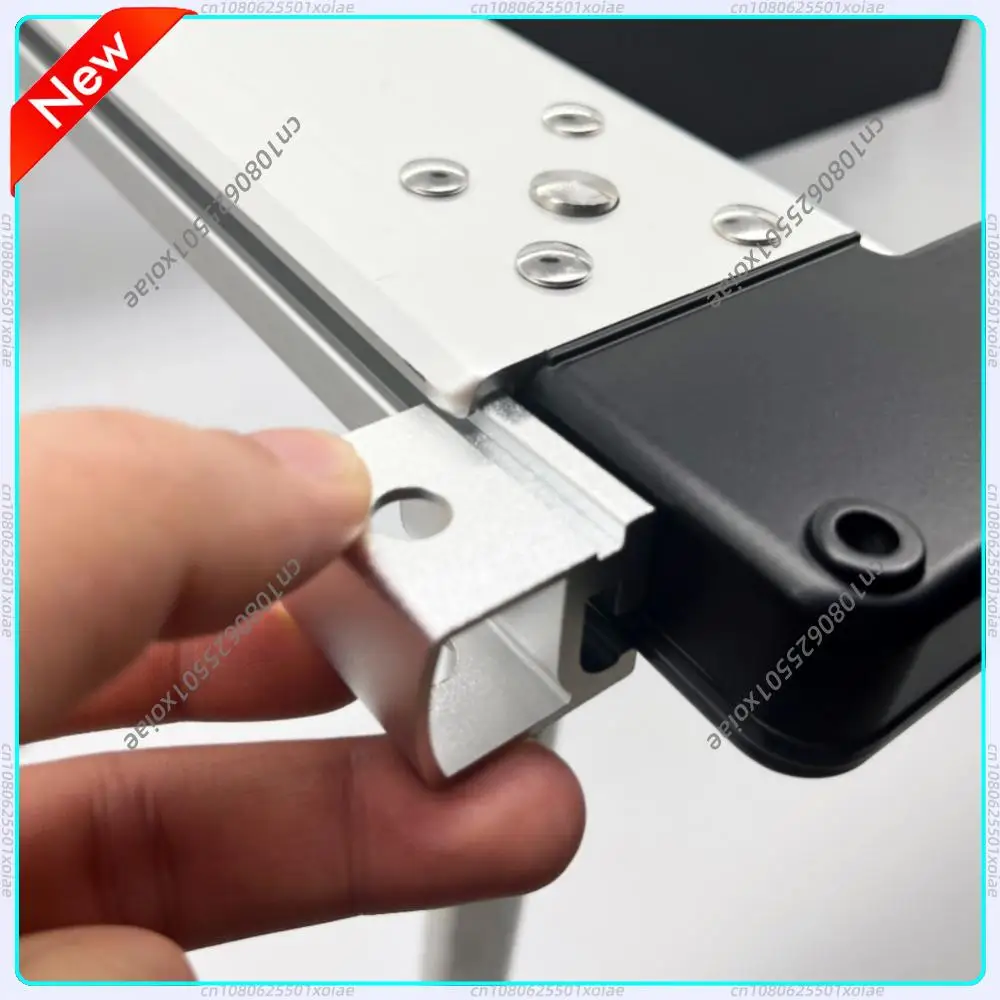 Aluminium Alloy IGT Extension Plate Link Buckle Rail Joint Sliding Buckle Outdoor IGT Table Hook for Outdoor Camping IGT Table