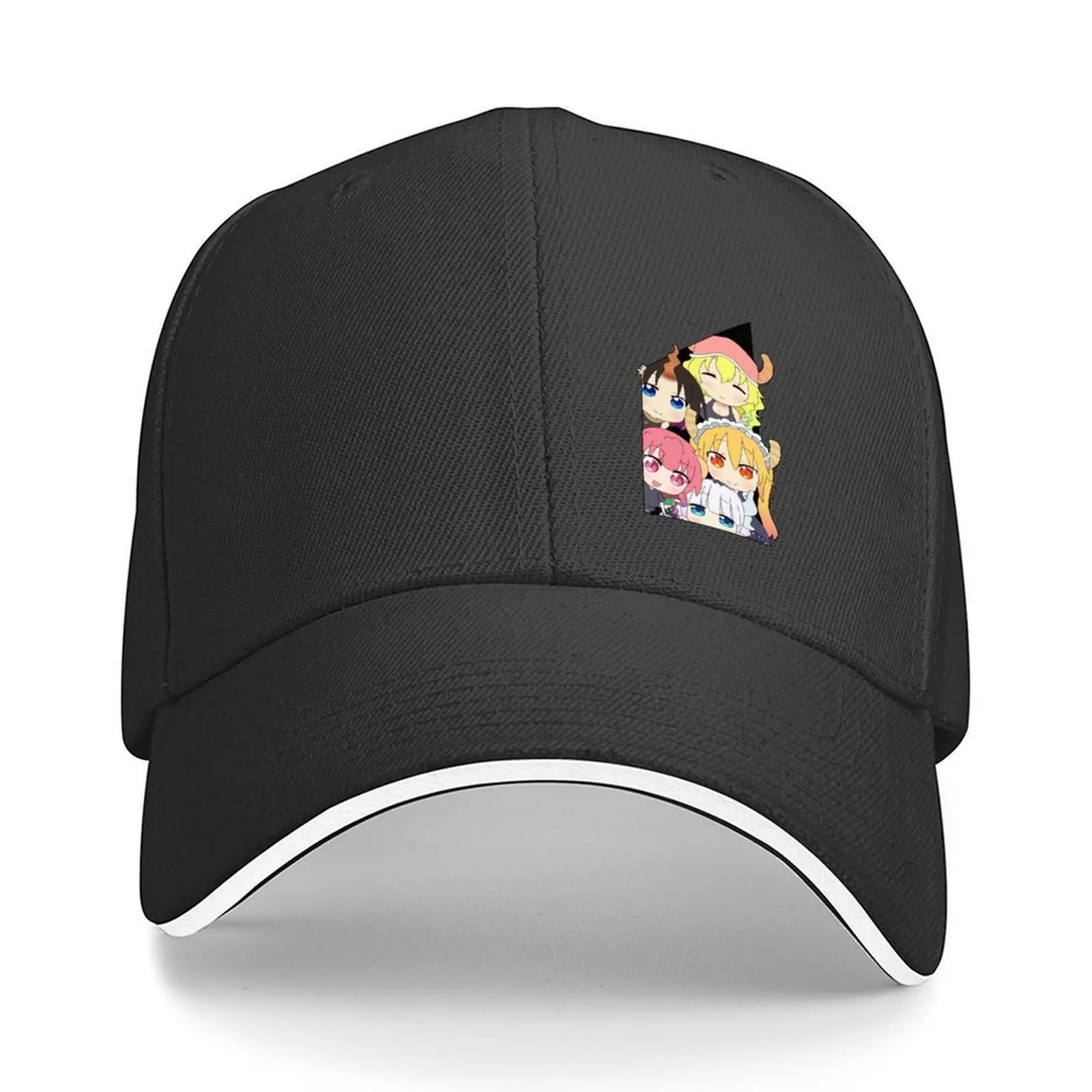 

Maid Dragons Peek Chibi Baseball Cap Uv Protection Solar Hat tea Hat Horse Hat Snap Back For Women 2025 Men's