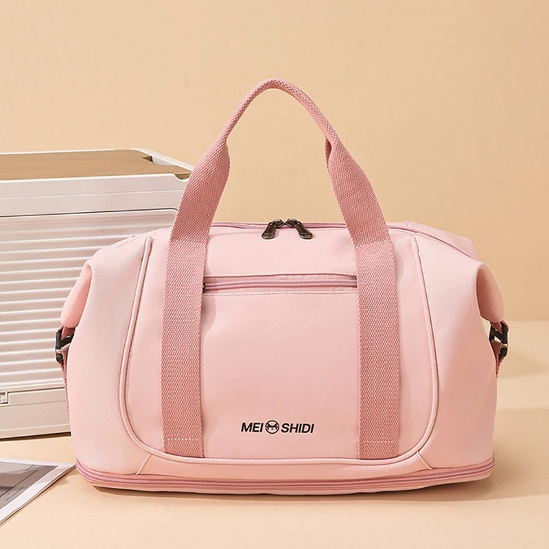 

Sports Fitness Bag Waterproof Crossbody Bags Dry Wet Separation Shoulder Pack Multi-pocket Yoga Packs Wear-resistant Handbag