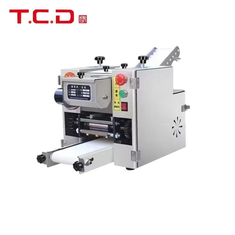 Newest 220V Electric Automatic Dumpling Wrapper Making Machine Home Applicable New Type Wonton Maker for Samosas