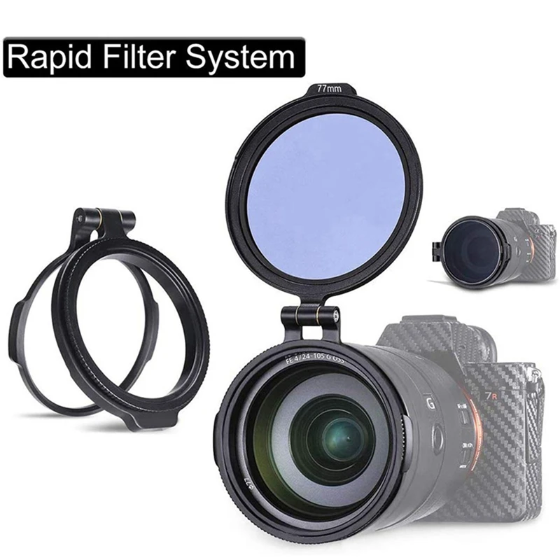 

Кронштейн для быстросъемного фильтра ND 2X для объектива DSLR-камеры, 77 мм