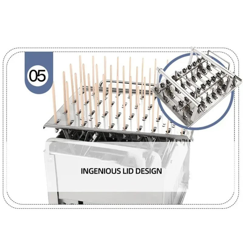 DIY Ice Cream Mold Household Stainless Steel Popsicle Mould Ice Lolly Mold Popsicle Machine A Glace
