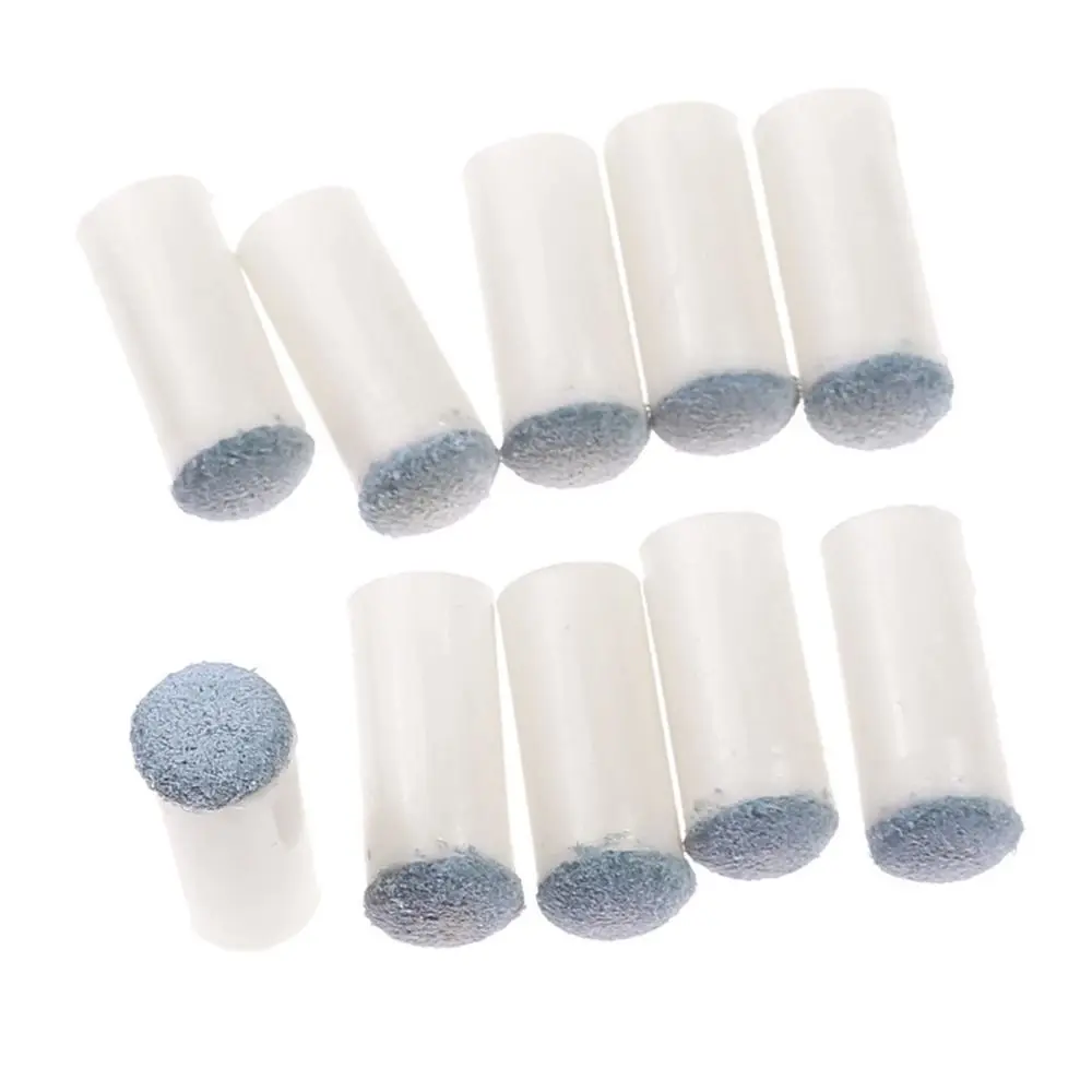 10Pcs/pack Slip-on Billiards Cue Tips Replacement Cover Snooker Accessories Tip Protector Plastic 9/10/11/12/13mm Pool Cue Stick