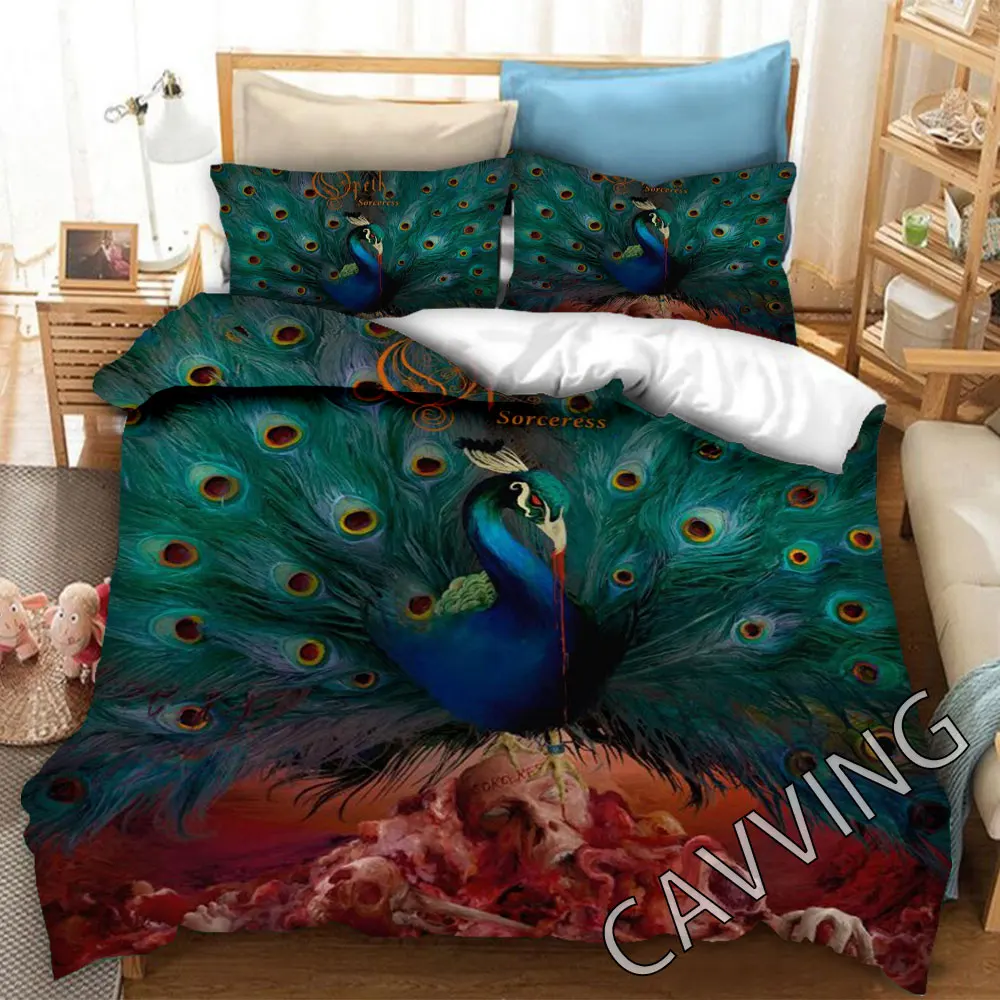 Opeth Rock 3D Printed Bedding Set Duvet Covers & Pillow Cases Comforter Quilt Cover (US/EU/AU Sizes)