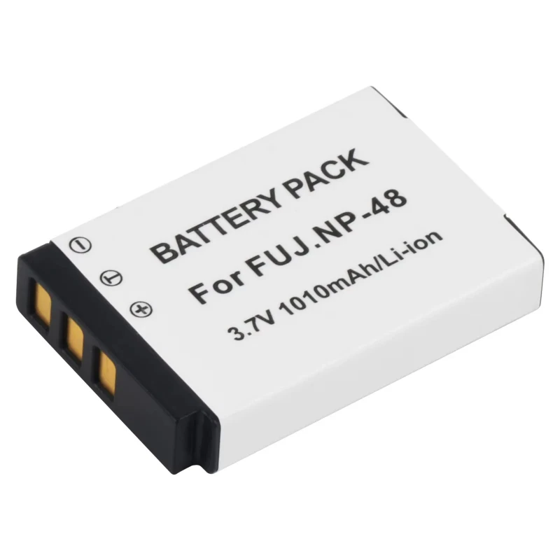 Para Fuji XQ1 y para cámara Fuji XQ2 batería recargable de iones de litio 1010mAh NP-48 2 uds