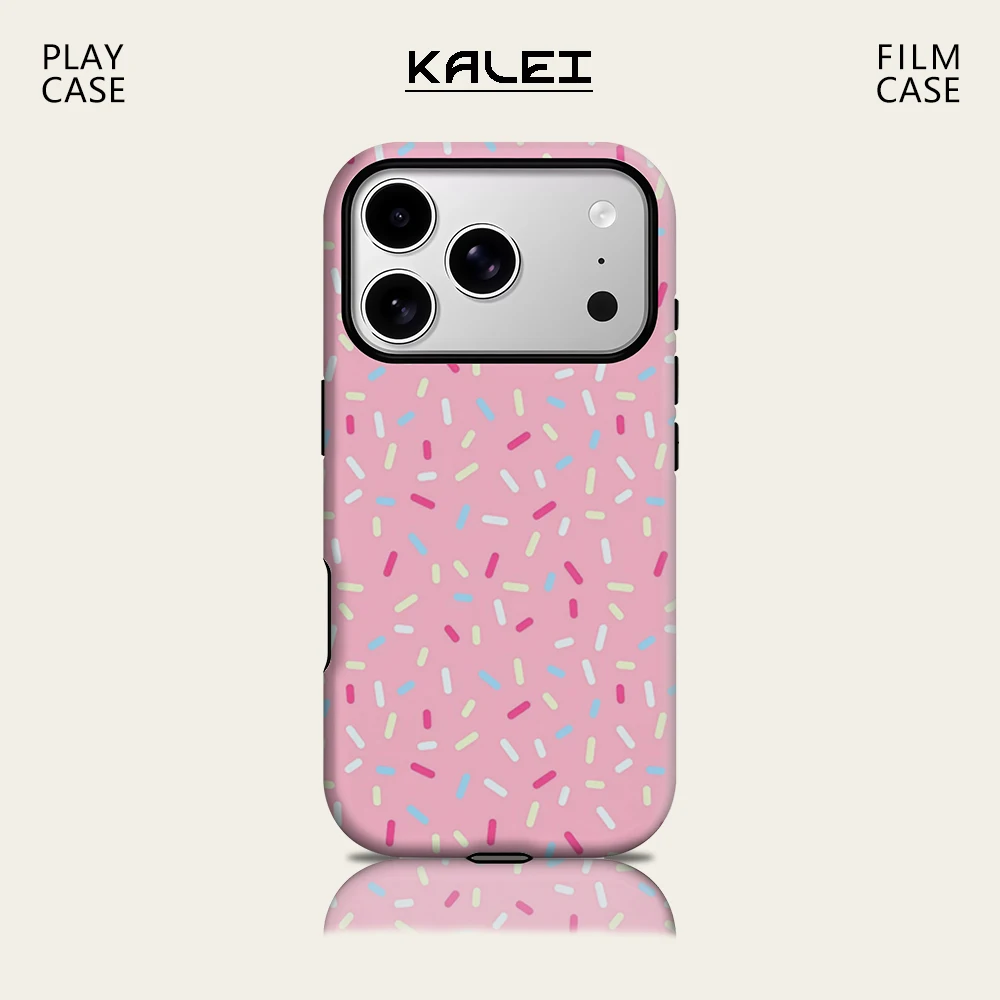 Pink Pastel Sprinkles IPhone 17 Must for Magnetic Phone Case für IPhone 17 16 15 14 Pro Max Plus Single Double-layer Tough Case