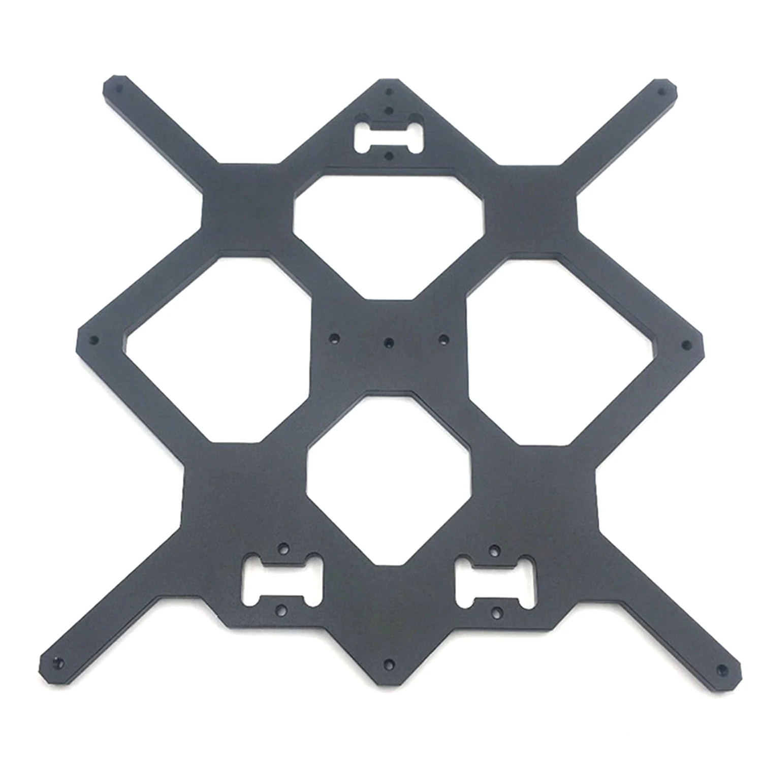 6mm Thick Aluminum for Prusa I3 MK3 3D Printer Y Bracket Full Metal Inner Support Frame